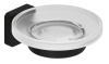 Мыльница KLUDI VELA S 2598539 черный матовый