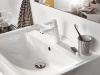 Смеситель для раковины KLUDI PURE&EASY 372929165 белый / хром без донн.клапана