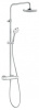 Душевая стойка KLUDI LOGO DUAL SHOWER SYSTEM 6809505-00 хром