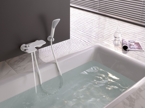 Душевой гарнитур KLUDI FIZZ 6765091-00 белый / хром